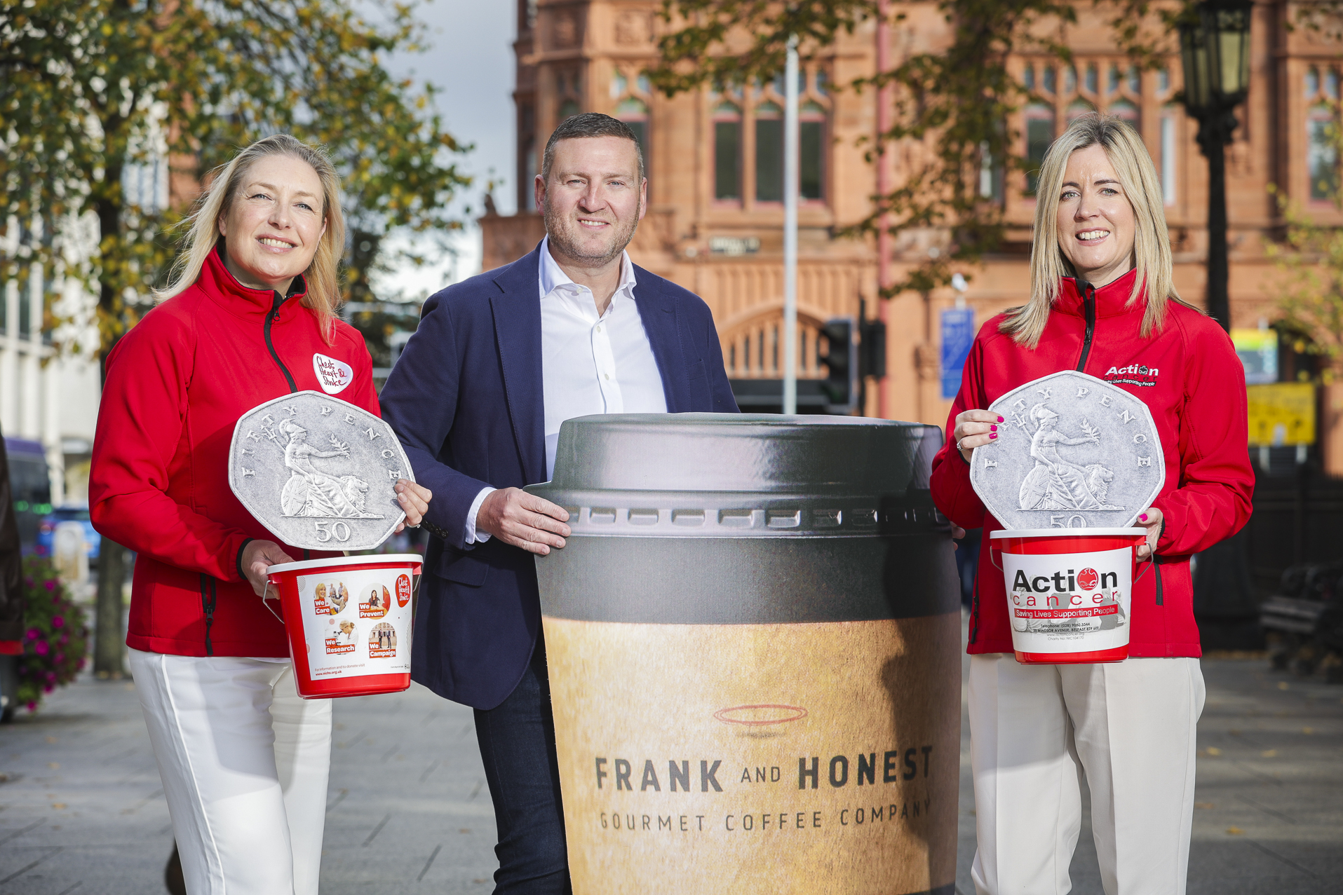 SuperValu, Centra and Mace to donate 50p from sales of Frank and Honest Coffee to Action Cancer and Chest Heart & Stroke