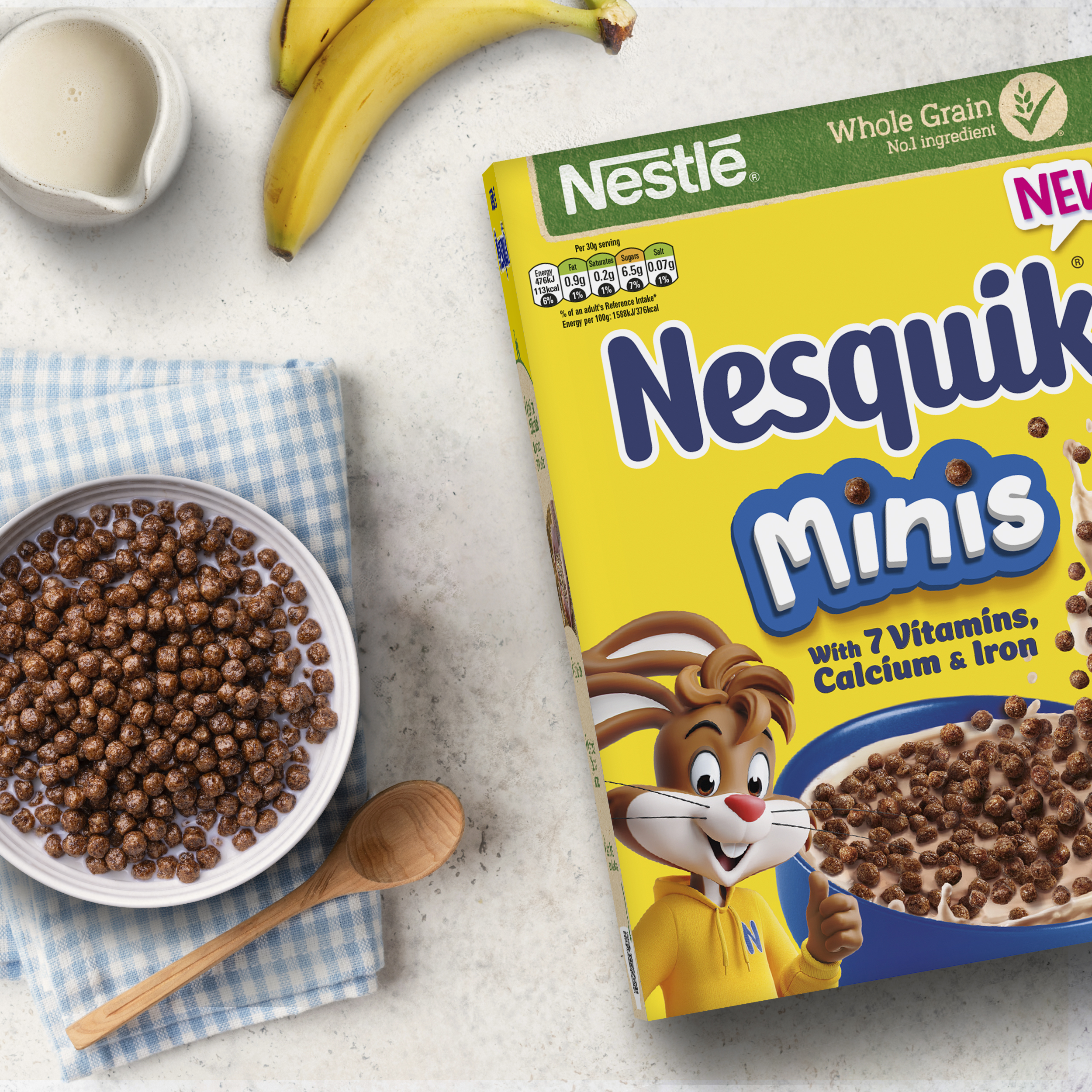 Nesquik Minis cereal – Mini size, maxi fun!