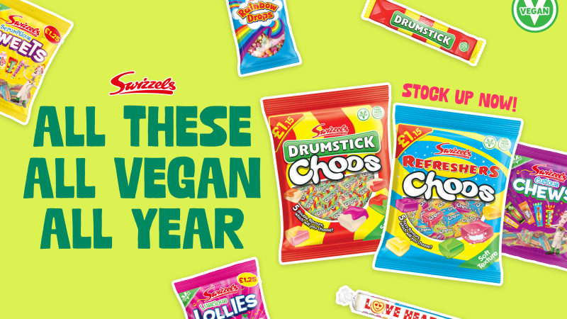 Swizzels boosts production to meet demand for vegan sweets ahead of Veganuary