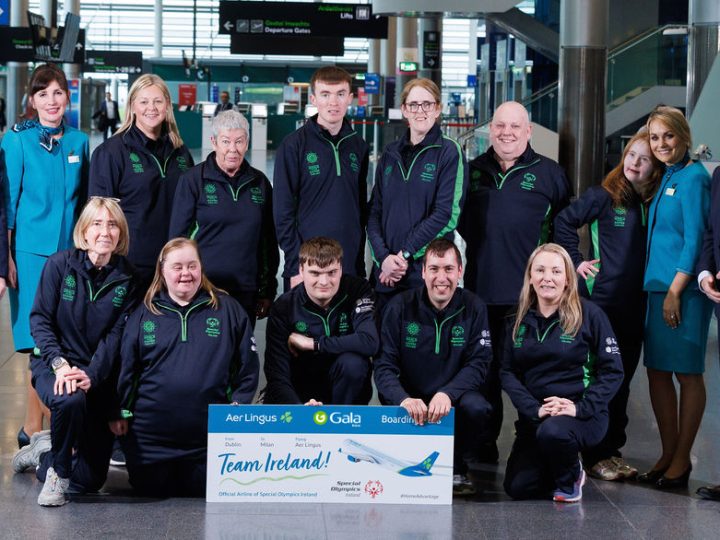 Gala Retail Celebrates Team Ireland’s Take off to the Winter Games