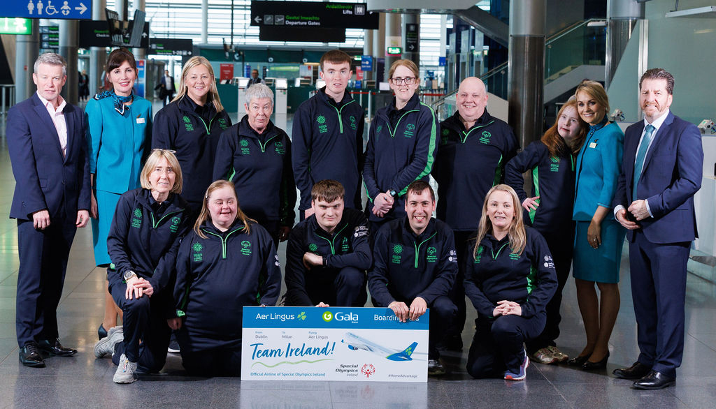 Gala Retail Celebrates Team Ireland’s Take off to the Winter Games