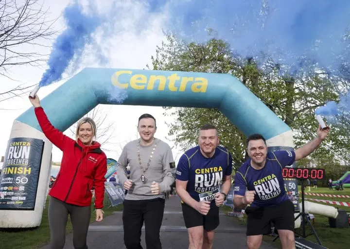 Centra run together raises £26,000 for Action Cancer