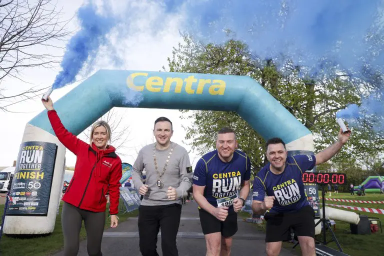 Centra run together raises £26,000 for Action Cancer