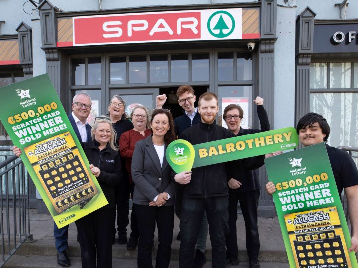 €500,000 All Cash Extravaganza Win Makes Splash at Andrew’s Spar Balrothery