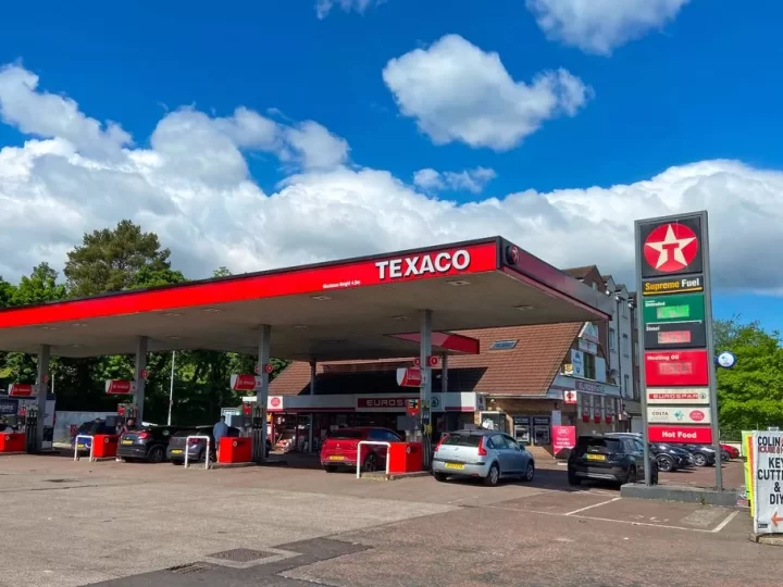 Man arrested after assault on filling station shop worker