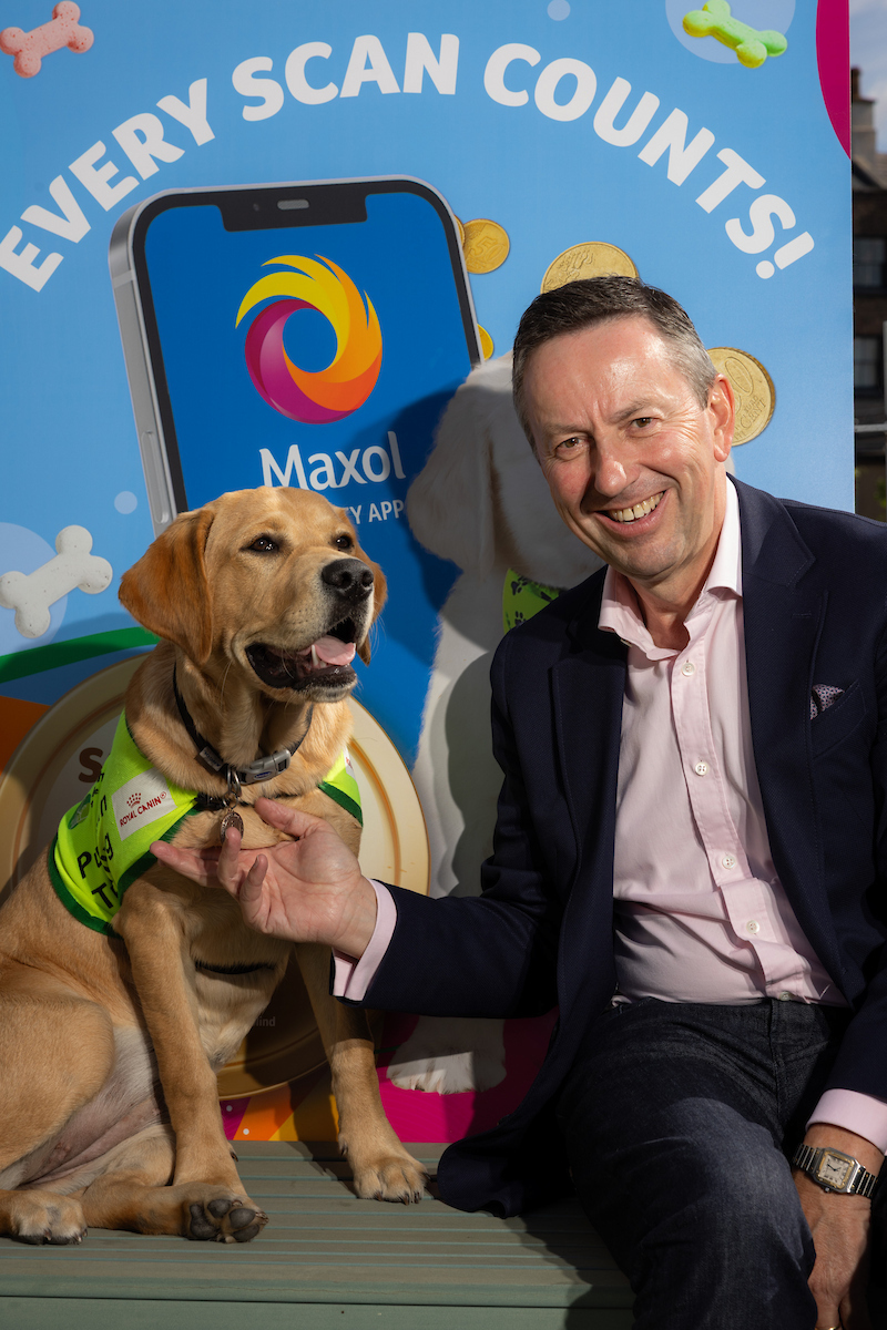 Maxol to donate 50c for every scan of its loyalty app to raise vital funds for two new guide dog puppies