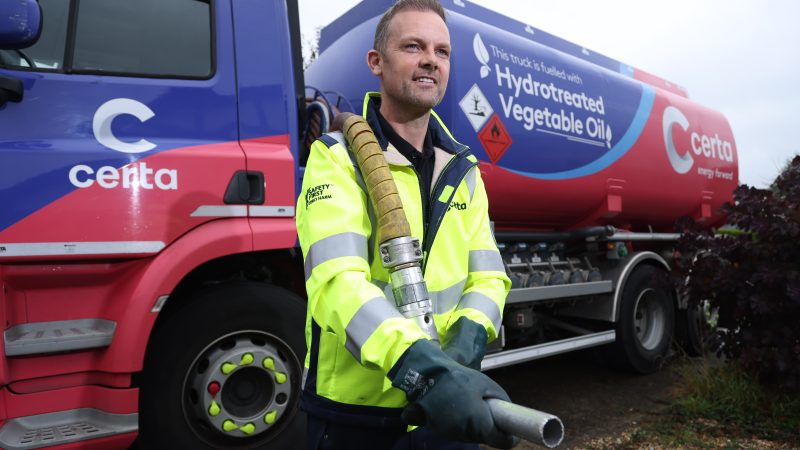 Certa expands operations to supply home heating biofuel to 100,000 homes across Dublin, Kildare and Louth