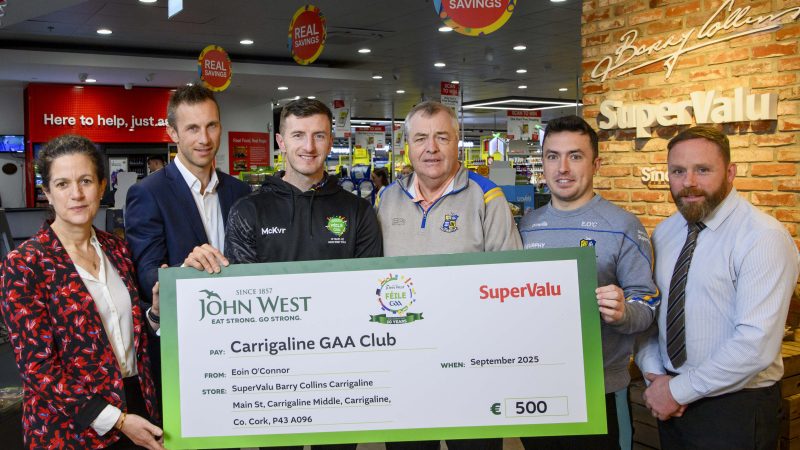 John West Féile 10 year anniversary in store competition with SuperValu