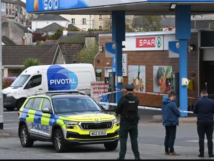 Aughnacloy Forecourt – Security staff threatened during ATM theft